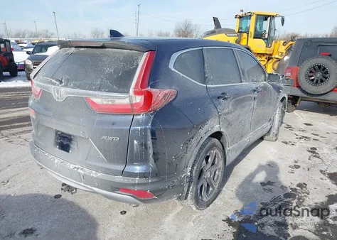 2018 Honda Cr-V Ex из США, поврежденный, VIN 7FARW2H52JE015138